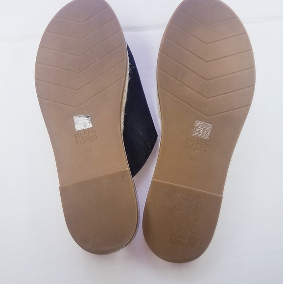 🌸 Eileen Fisher | Suede Julep Slider Sandals 8.5 - Picture 7 of 7